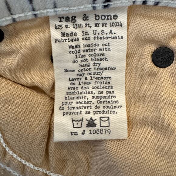 NWT Rag & Bone Riptide Skinny Jeans - Size 24 - Picture 8 of 9